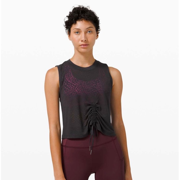 lululemon athletica Tops - Lululemon Cinch Me Up Front Tank